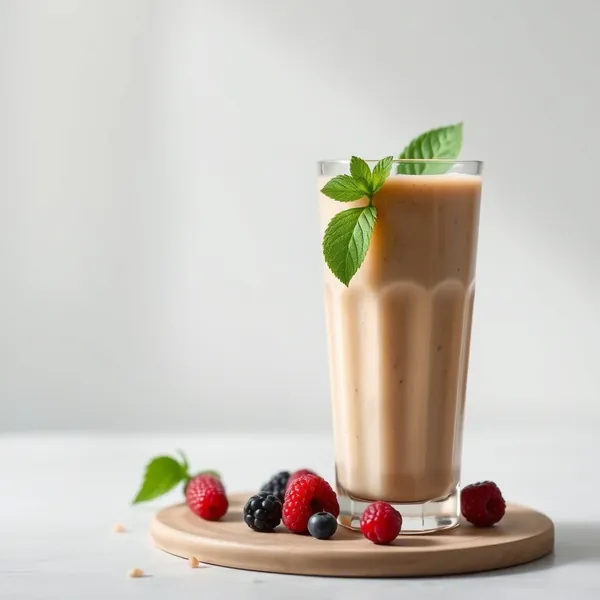 Pre-Workout Peanut Butter Spelt Milk Smoothie