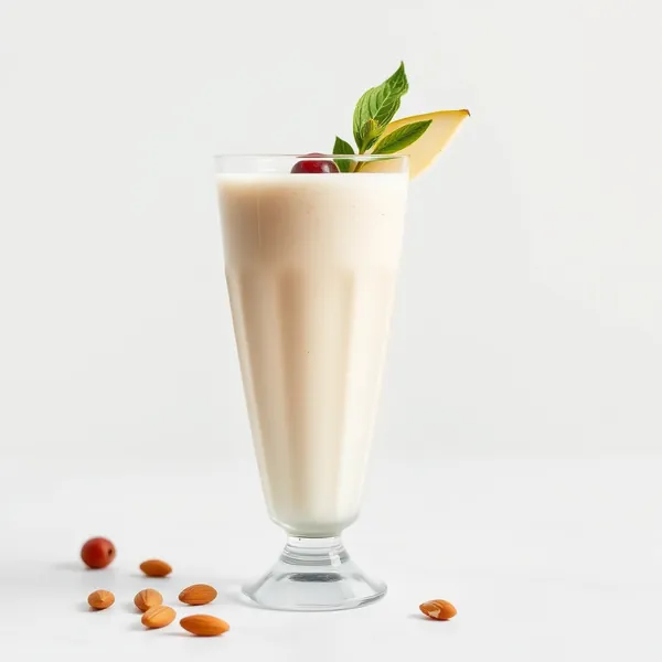 Smoothie de Pera e Leite de Amêndoa Pré-Treino