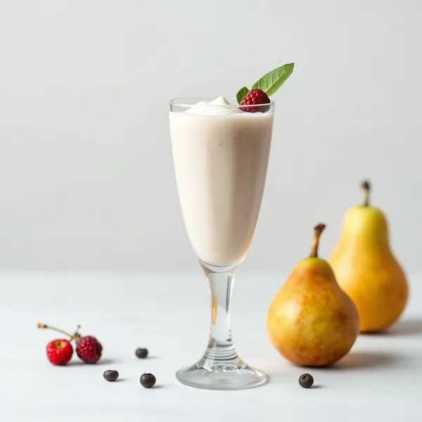 Smoothie de Pera e Iogurte Grego Pré-Treino