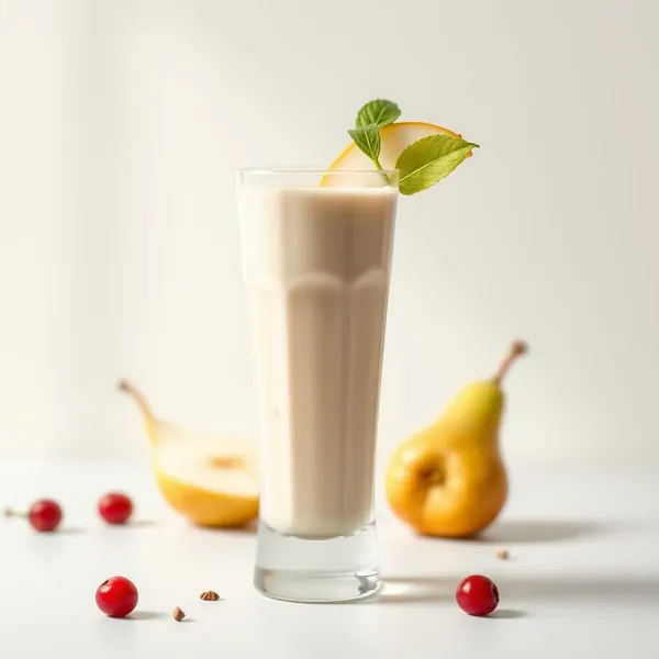 Pre-Workout Birnen-Hanfmilch-Smoothie