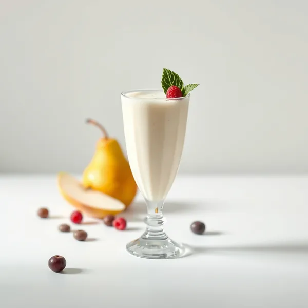Smoothie de Pera e Kefir Pré-Treino