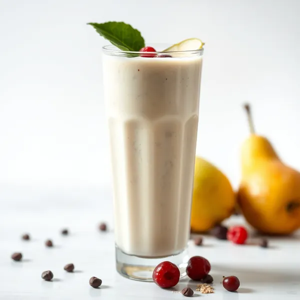 Smoothie de Poire et Lait d'Épeautre Pré-Entraînement