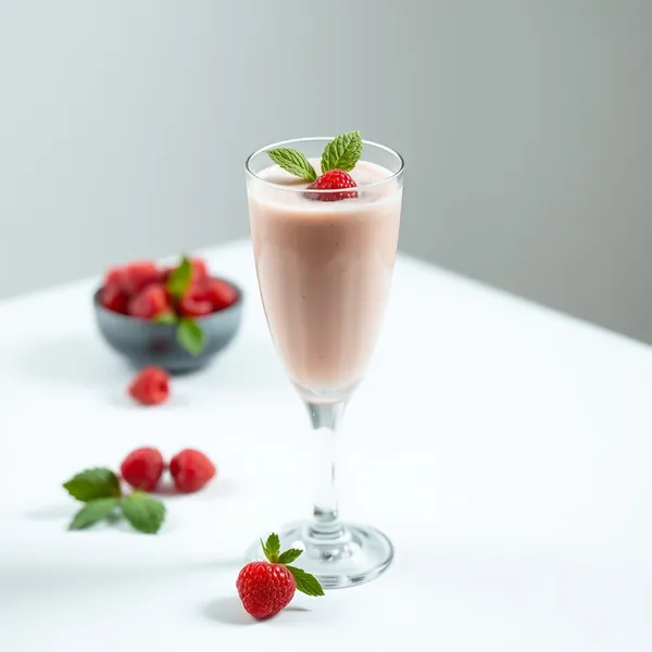 Smoothie di Kefir ai Lamponi Pre-Allenamento