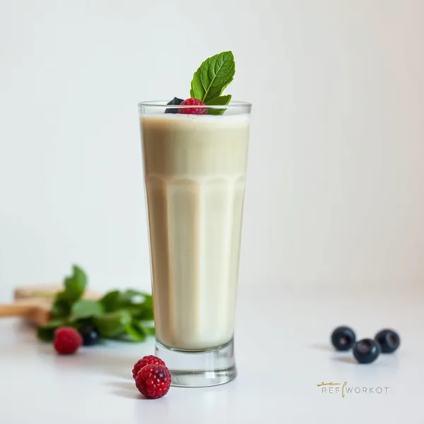 Pre-Workout Spinach Hemp Milk Smoothie
