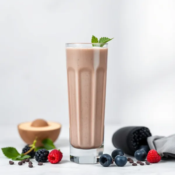 Batido de Espirulina y Leche de Macadamia Pre-Entrenamiento