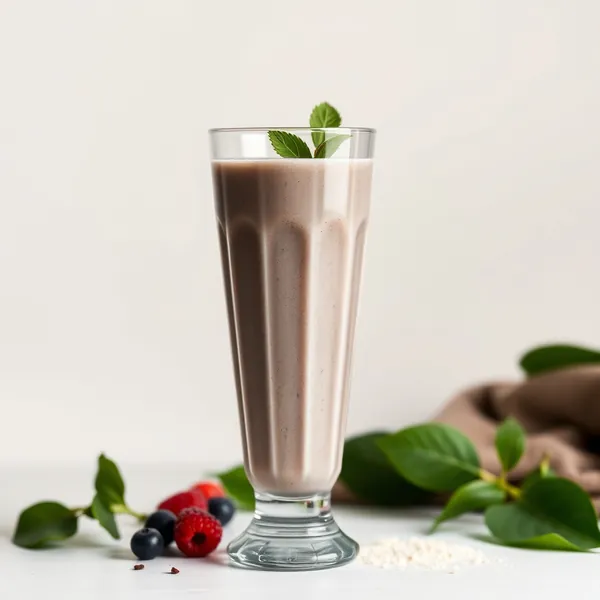 Pre-Workout Spirulina Rice Milk Smoothie
