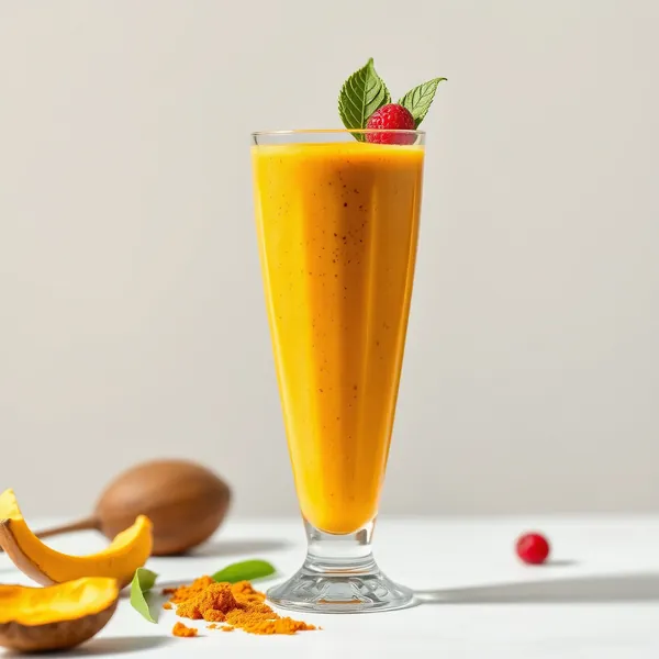 Pre-Workout Turmeric Coconut Water Smoothie