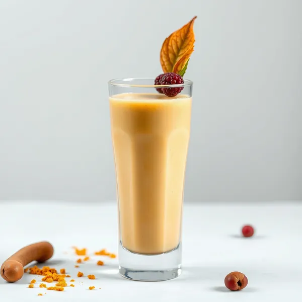 Pre-Workout Turmeric Hazelnut Milk Smoothie