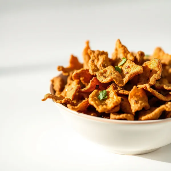Linsenchips Reich an Protein