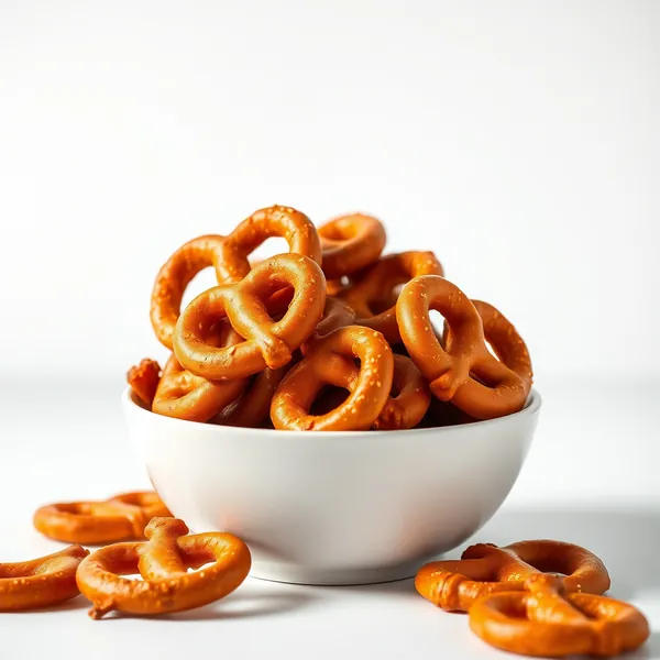Pretzels Ricos em Proteínas