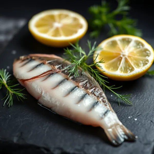 Rohes Anchovis-Steak