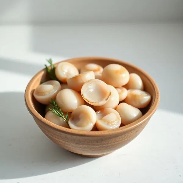 Raw Bay Scallops