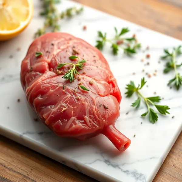 Raw Bison Kidney