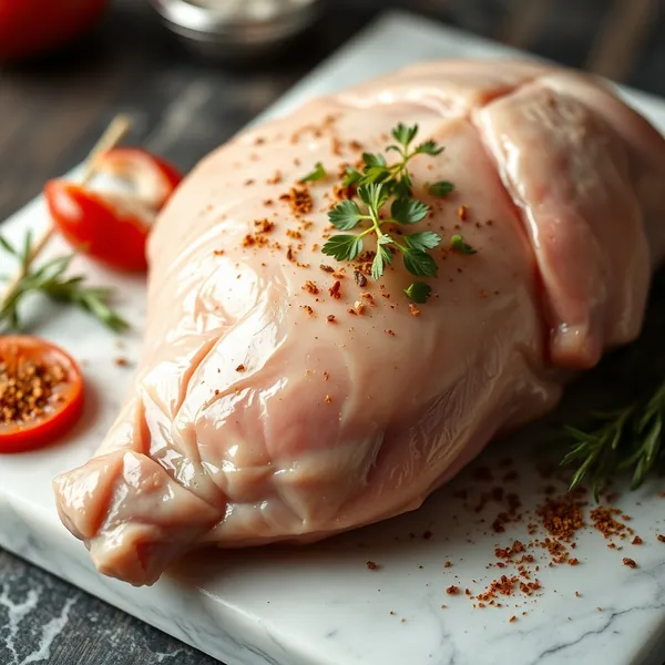 Raw Chicken Flank