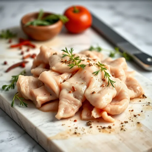Raw Goat Tripe