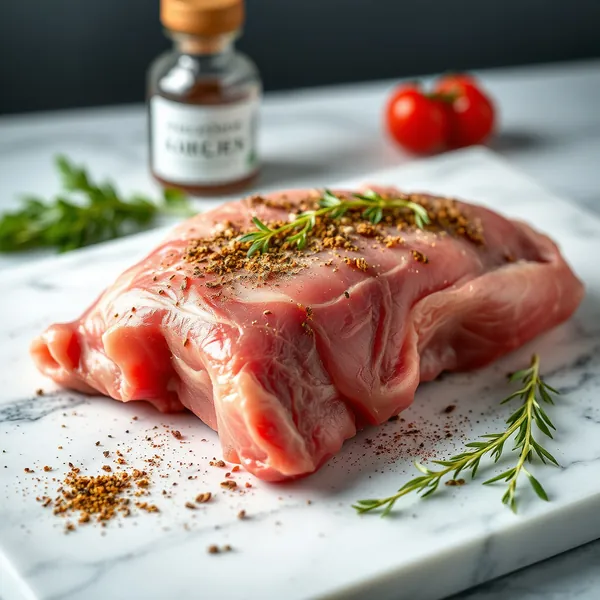 Raw Lamb Breast