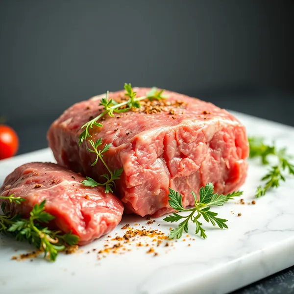 Carne de Cordero Cruda