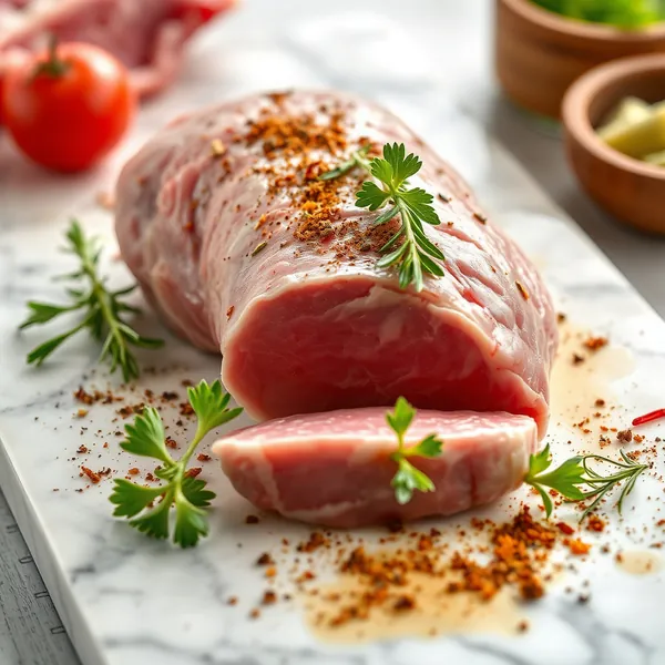 Raw Mutton Loin