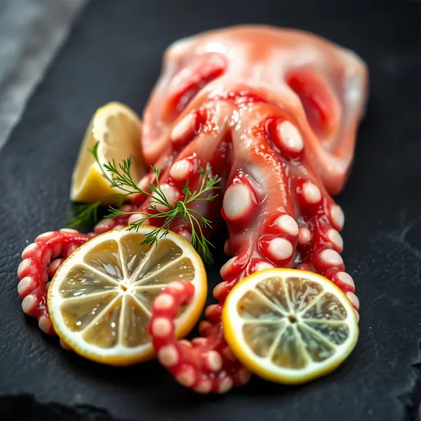 Raw Octopus Fillet