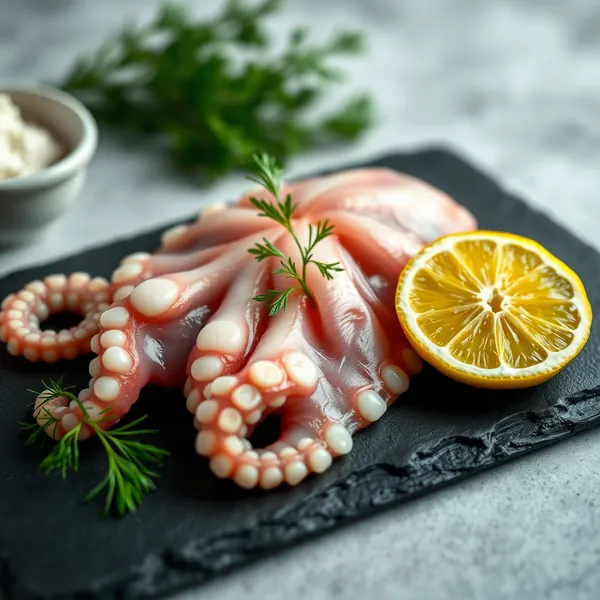 Tentacoli di Polpo Crudi