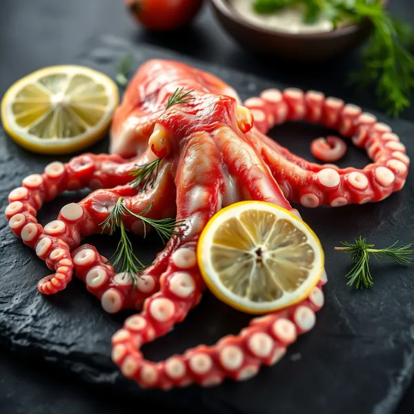 Raw Octopus