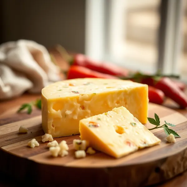 Raw Pepper Jack Cheese