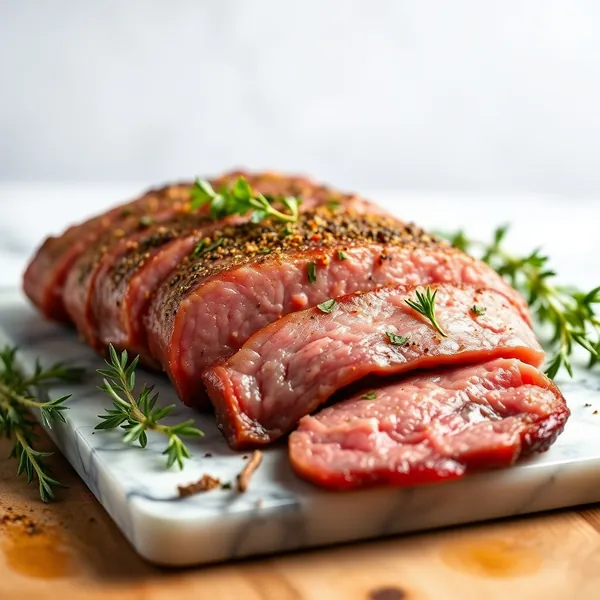 Raw Pork Brisket