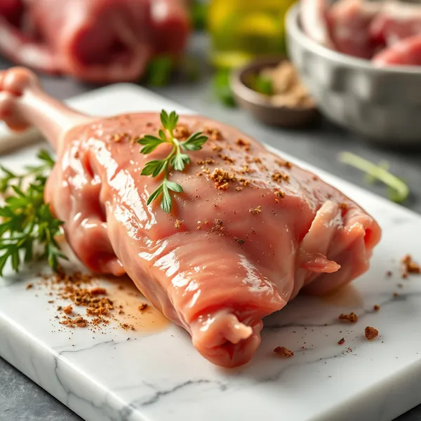 Raw Pork Drumstick