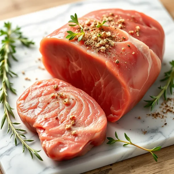 Raw Pork Loin
