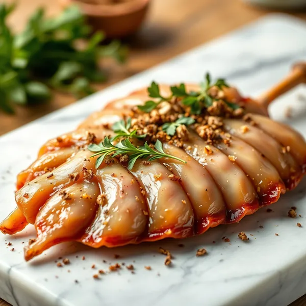 Raw Quail Tongue