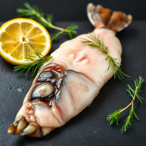 Raw Seabass Tentacles