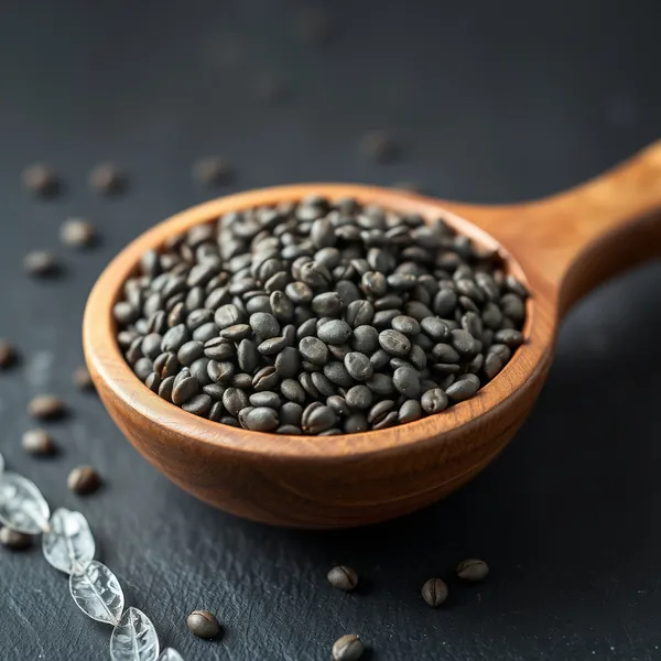 Schwarze Chia-Samen
