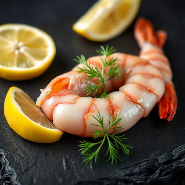 Viande de Crevettes Crues