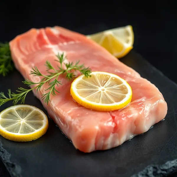 Roher Schnapper Steak