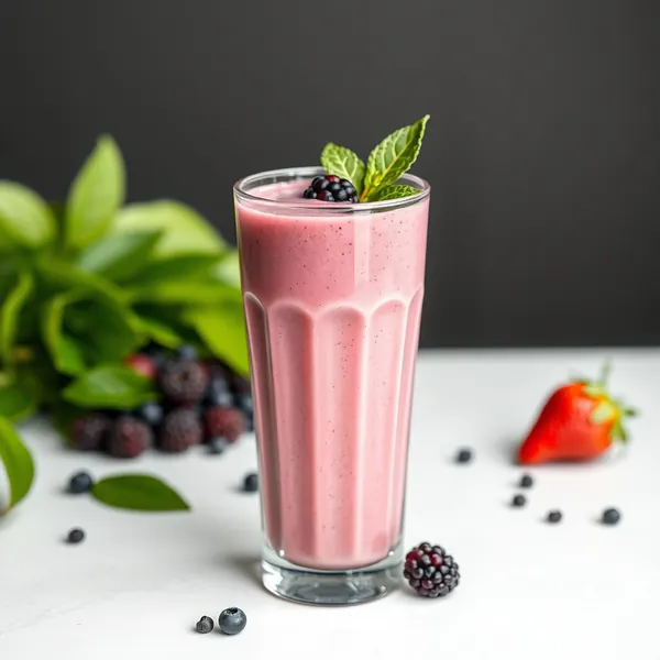 Refreshing Acai Hemp Milk Smoothie