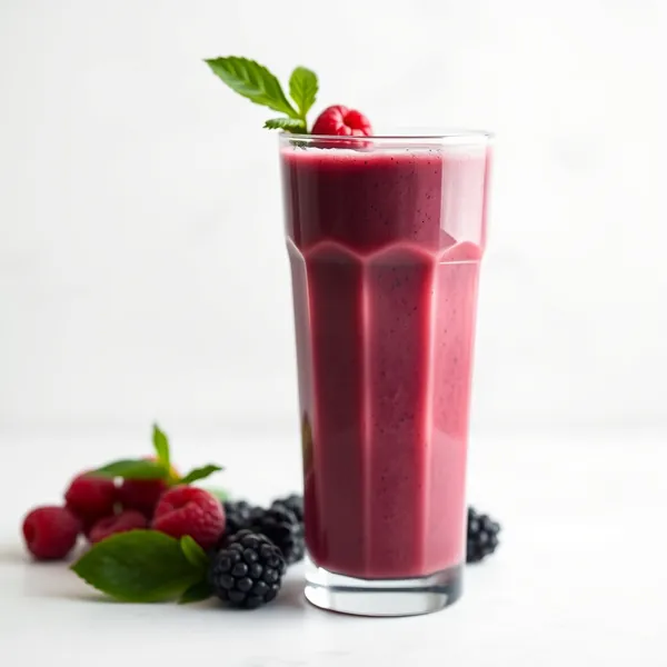 Refreshing Acai Kefir Milk Smoothie