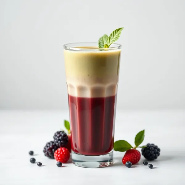 Smoothie Refrescante de Açaí e Matcha