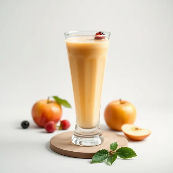 Smoothie Rafraîchissant au Jus de Pomme