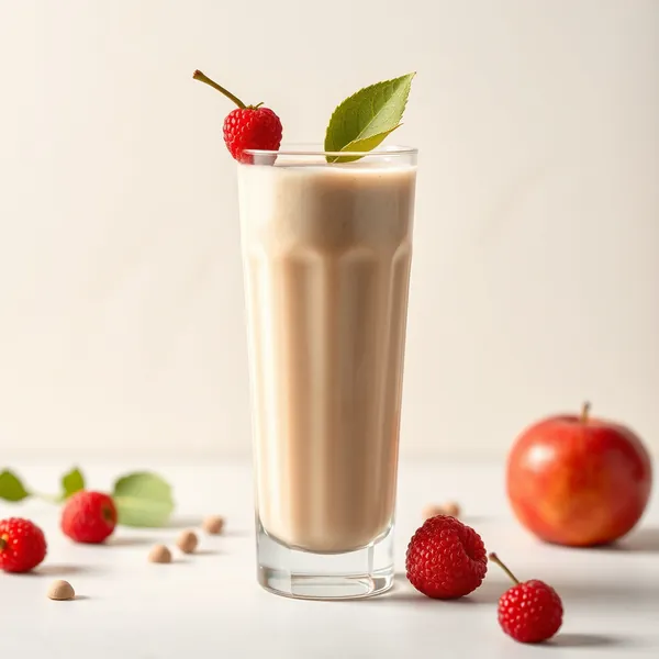 Refreshing Apple Hazelnut Milk Smoothie
