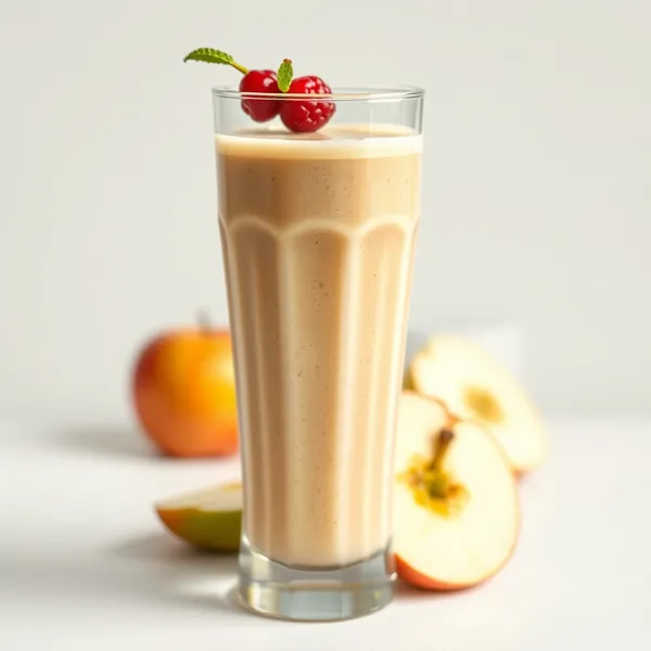 Refreshing Apple Protein Shake Smoothie