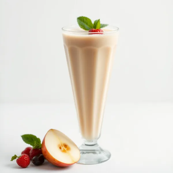 Smoothie Refrescante de Maçã e Leite de Soja