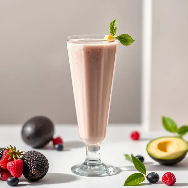 Smoothie Rafraîchissant à l'Avocat et au Kefir