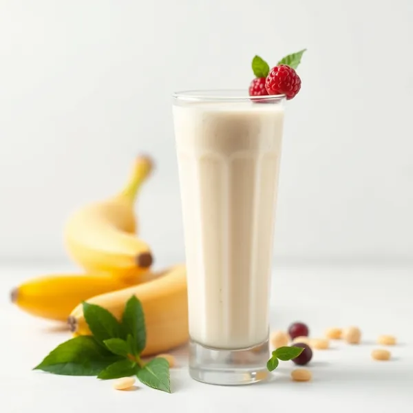 Refreshing Banana Macadamia Milk Smoothie