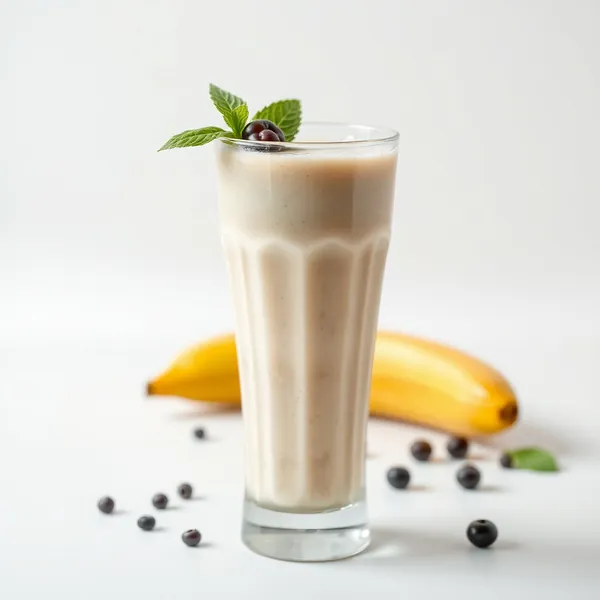 Refreshing Banana Pea Milk Smoothie