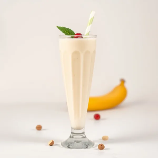 Batido Refrescante de Banana e Pistache