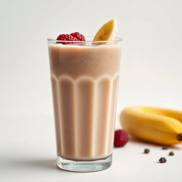 Refreshing Banana Protein Shake Smoothie