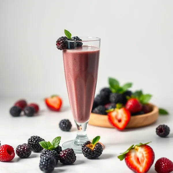 Smoothie Protéiné aux Framboises