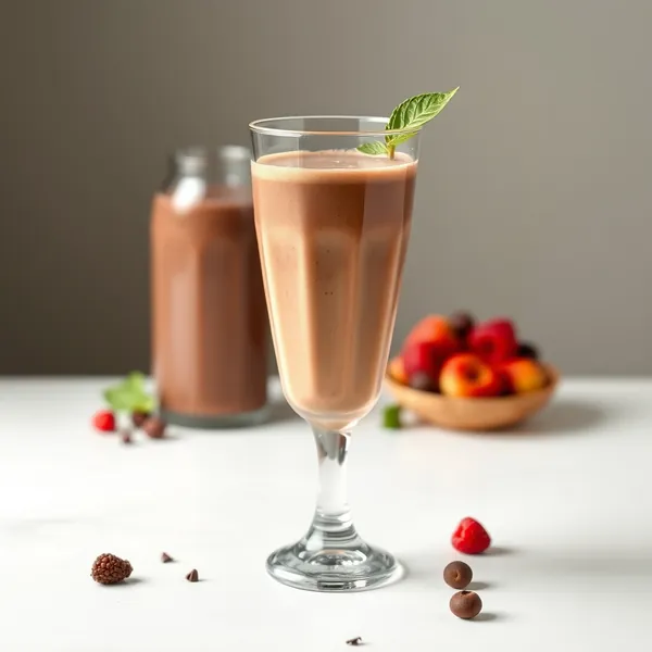 Smoothie Rafraîchissant au Cacao et au Lait de Macadamia