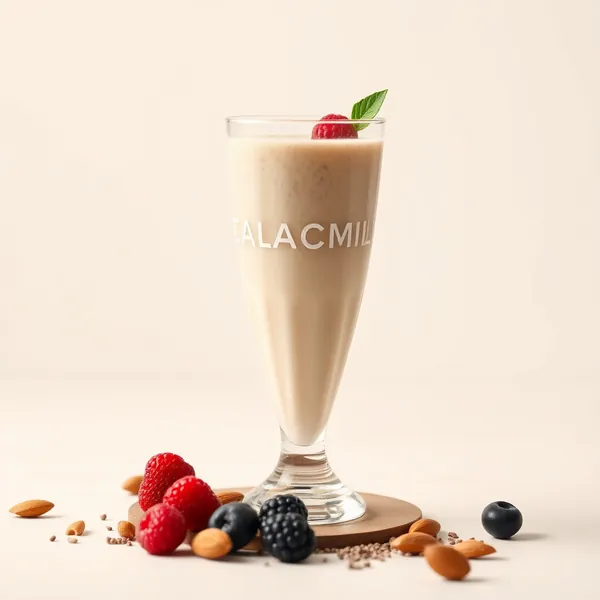 Refreshing Chia Seed Almond Milk Smoothie