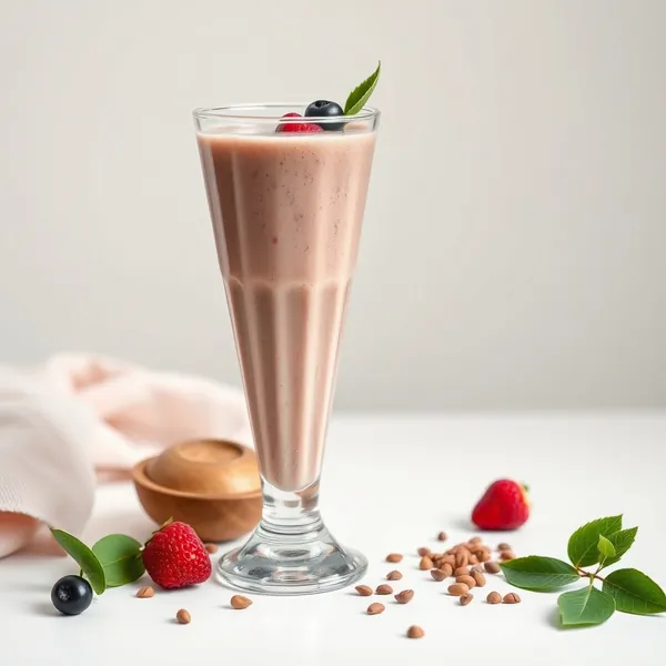 Refreshing Chia Seed Hazelnut Milk Smoothie
